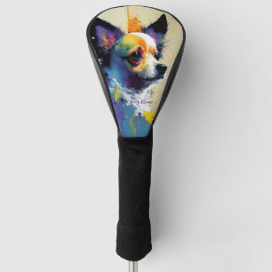 The Chihuahua Dog - Composition 002 Golf Head Cover