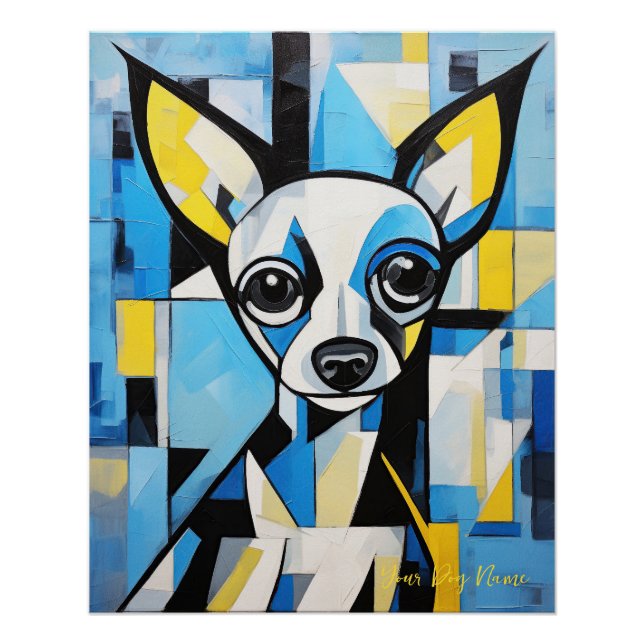 The Chihuahua Dog Portrait 005 - Sable Gabriel Poster (Front)