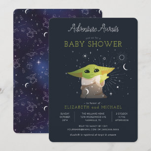The Child   Adventure Awaits Baby Shower Invitation