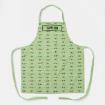 The Child and Frog Cute Pattern Apron