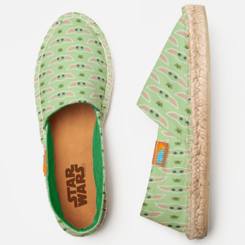 The Child and Frog Cute Pattern Espadrilles