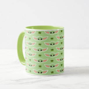 The Child and Frog Cute Pattern Mug
