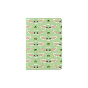 The Child and Frog Cute Pattern Passport Holder