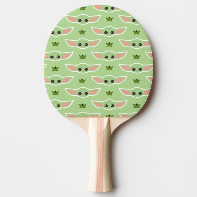 The Child and Frog Cute Pattern Ping Pong Paddle (Front)