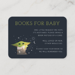 The Child Baby Shower - Books for Baby Enclosure Card