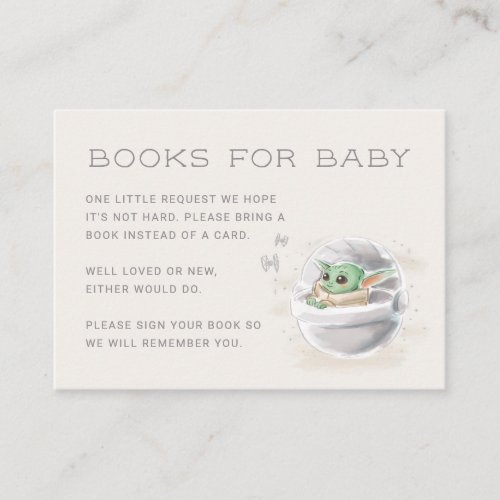 The Child  Baby Shower _ Books for Baby Insert