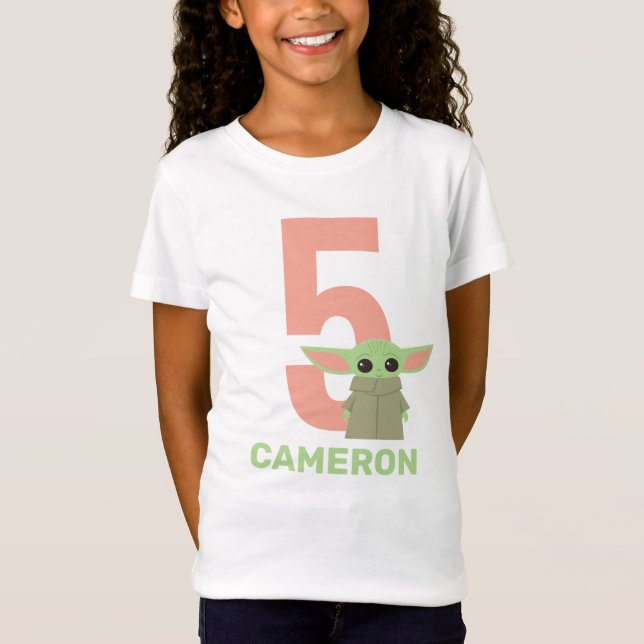 The Child Birthday | Name & Age T-Shirt (Front)