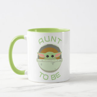 The Child Cute Bassinet Artwork | Aunt To Be Mug