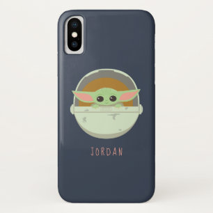 The Child Cute Bassinet Artwork iPhone X Case