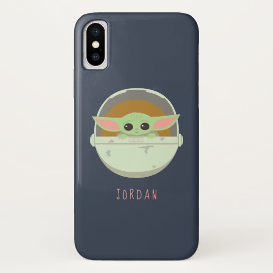 The Child Cute Bassinet Artwork iPhone X Case