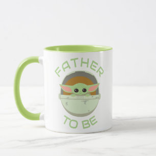The Child Cute Bassinet Artwork Daddy To Be Mug