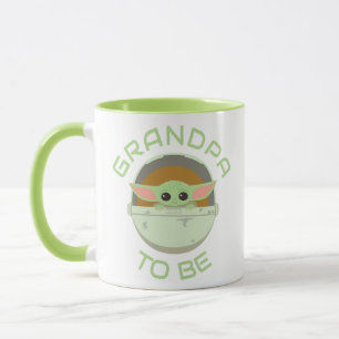 The Child Cute Bassinet Artwork   Grandpa To Be Mug