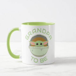 The Child Cute Bassinet Artwork | Grandpa To Be Mug