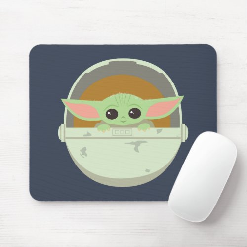 The Child Cute Bassinet Artwork Mouse Pad