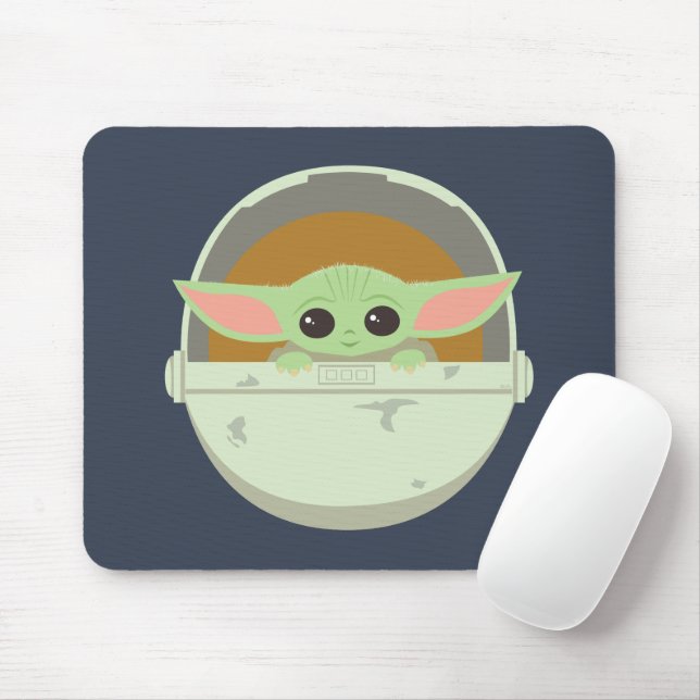 The Child Cute Bassinet Artwork Mouse Pad (With Mouse)