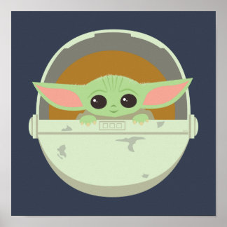 The Child Cute Bassinet Artwork Poster