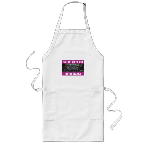The Child  Cutest 50 Year Old in the Galaxy Long Apron