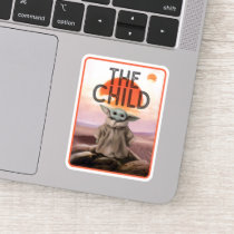 The Child Desert Background Sticker