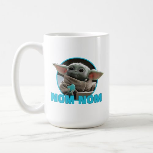 The Child Eating Cookie _ Nom Nom Coffee Mug