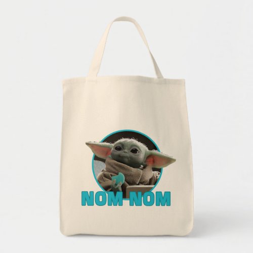 The Child Eating Cookie _ Nom Nom Tote Bag