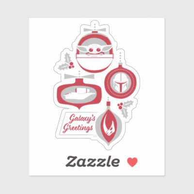 The Child | Galaxy&#39;s Greetings Ornaments Sticker