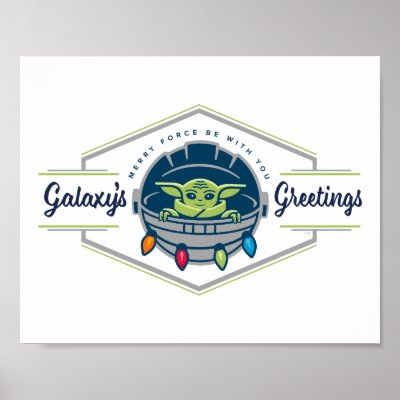 The Child | Galaxy's Greetings Poster