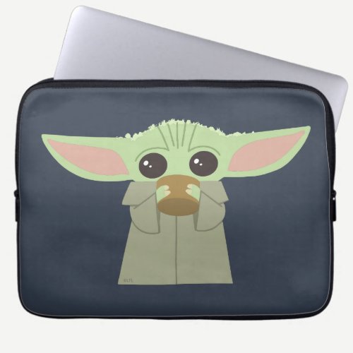 The Child | Holding Cup Laptop Sleeve