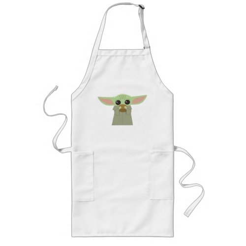 The Child  Holding Cup Long Apron