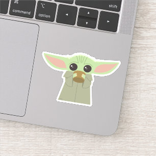 The Child   Holding Cup Sticker