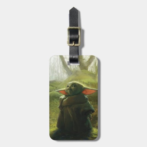The Child In Forest Concept Painting Luggage Tag