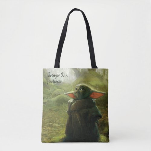 The Child In Forest Concept Painting Tote Bag