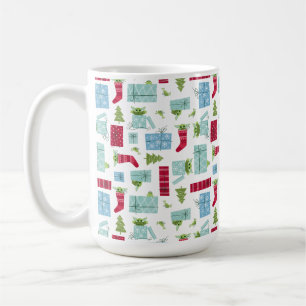 The Child   Joy to the Galaxy Pattern Coffee Mug