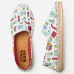 The Child | Joy to the Galaxy Pattern Espadrilles<br><div class="desc">Celebrate the Holiday's with this super cute pattern featuring The Child from The Mandalorian Disney  series.</div>