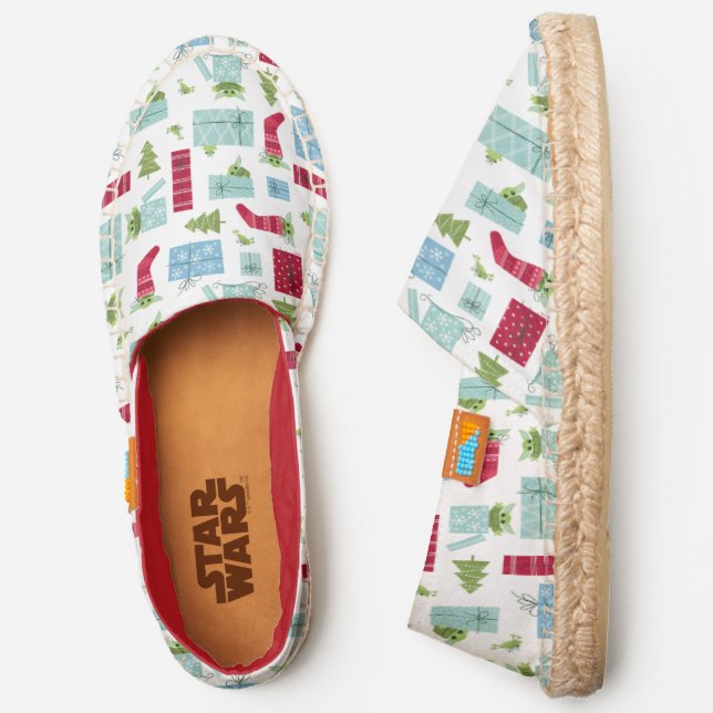 The Child | Joy to the Galaxy Pattern Espadrilles (Side)