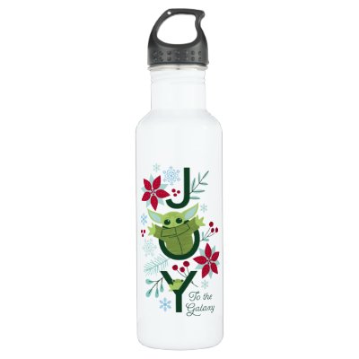 The Child | Joy to the Galaxy Stainless Steel Water Bottle