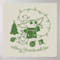 The Child | Merry Force be with You - Green