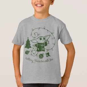 The Child Merry Force be with You - Green T-Shirt