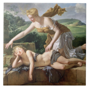 The Child of Fortune, 1801 (oil on canvas) Ceramic Tile