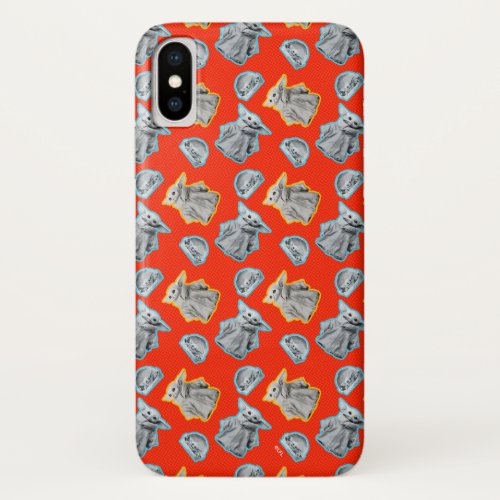 The Child Pattern iPhone X Case