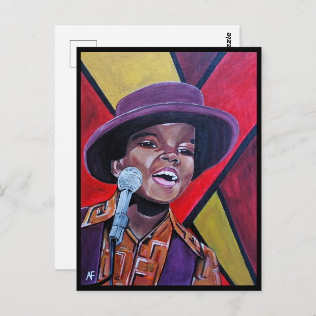The Child Prodigy Painting by Alfred Fox Postcard (Front/Back)