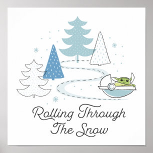 The Child Rolling Through the Snow Poster
