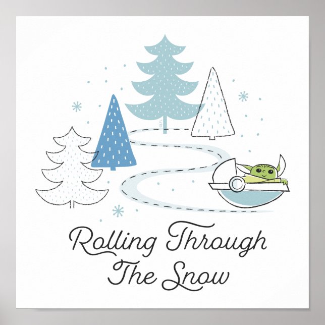 The Child | Rolling Through the Snow Poster (Front)