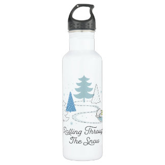 The Child | Rolling Through the Snow Stainless Steel Water Bottle