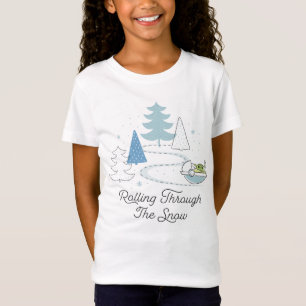 The Child Rolling Through the Snow T-Shirt