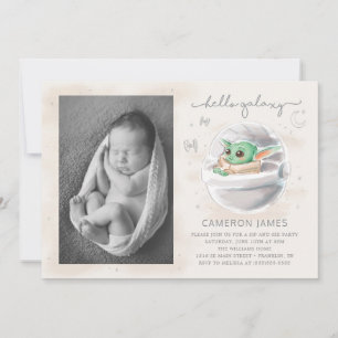 The Child   Sip and See Party with Photo Invitation