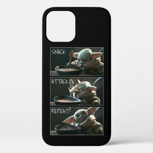 The Child  Snack Attack Repeat iPhone 12 Case
