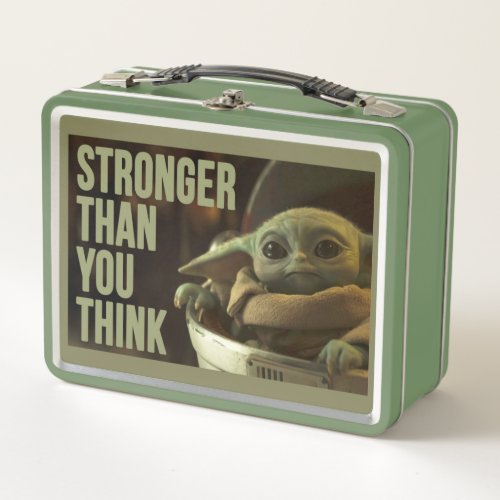 The Child Still Frame Stronger Than You think Metal Lunch Box
