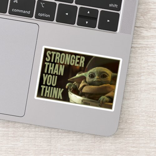 The Child Still Frame Stronger Than You think Sticker