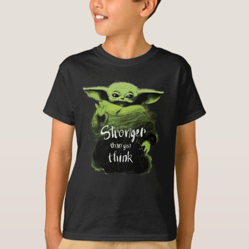 The Child  Stronger Than You Think Watercolor T_Shirt
