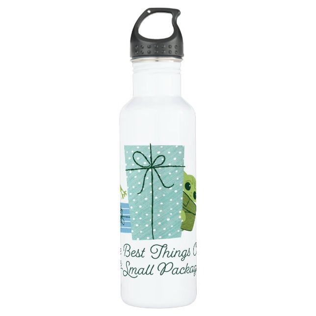 The Child | The Best Things Come in Small Packages Stainless Steel Water Bottle (Front)